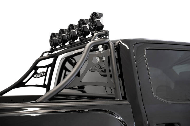 Ford F-150 Chase Rack - Addictive Desert Designs - PRO with Light Actuator Kit - Hammer Black - `15-`27